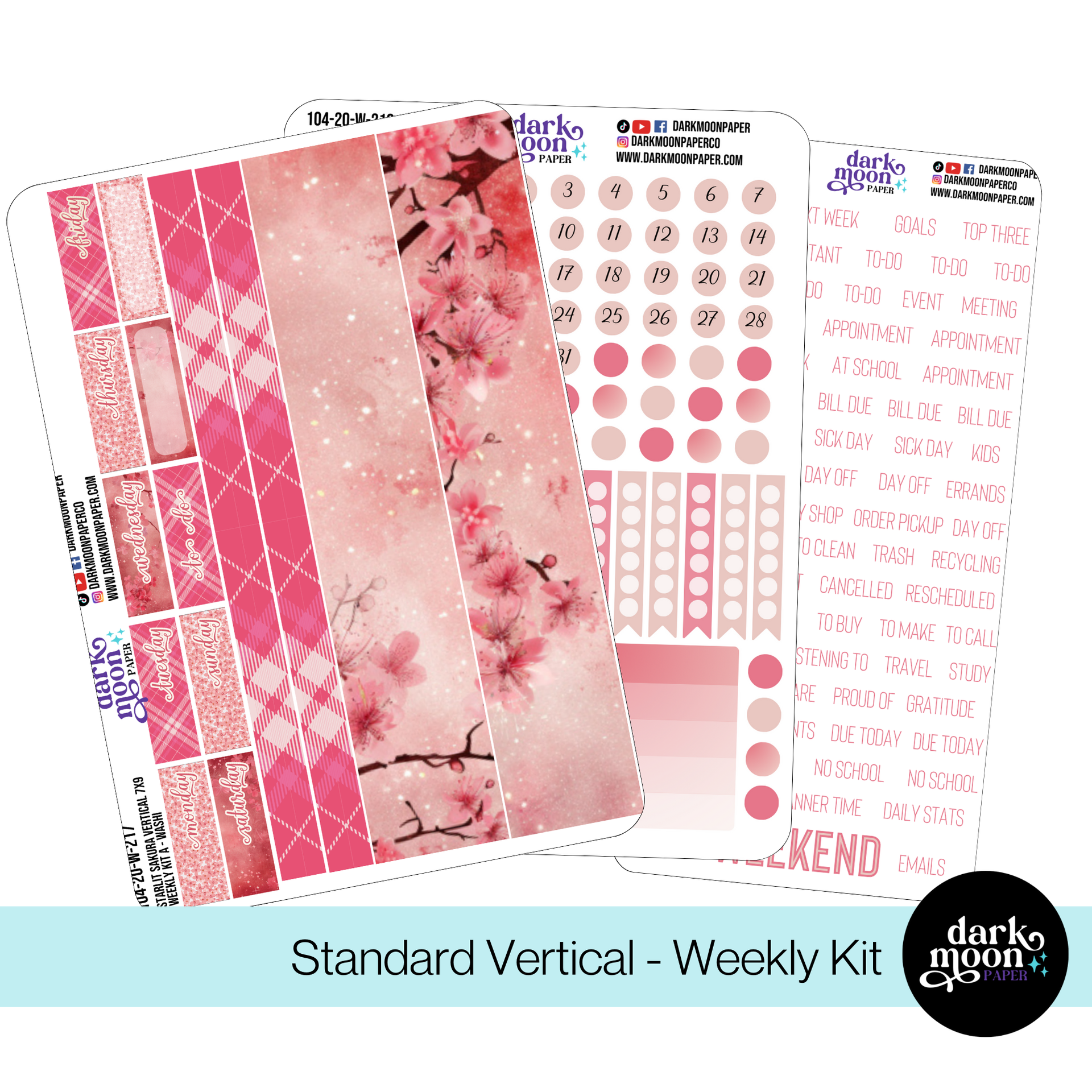 Starlit Sakura Dashboard Kit