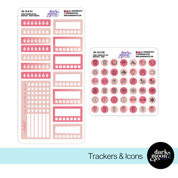 Starlit Sakura Sticker Kit Boosters - 104-B - Image 3