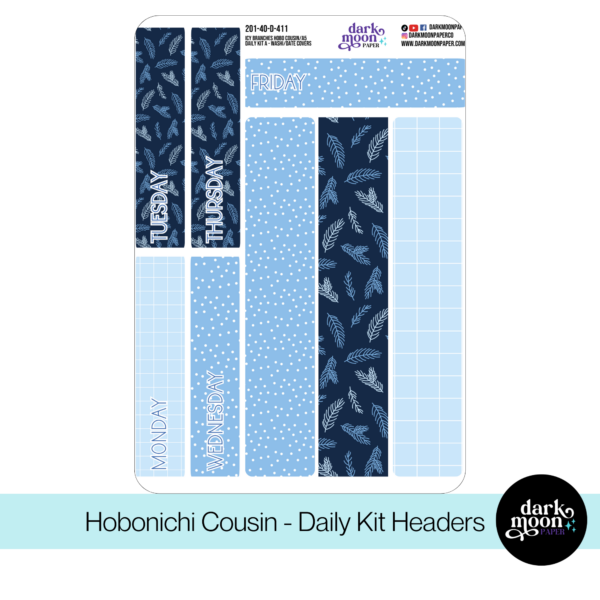 Hobonichi Cousin Daily Pages Kit | 201-40-D-411/412 - Image 2