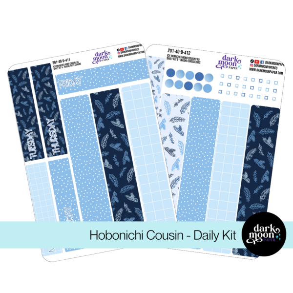 Hobonichi Cousin Daily Pages Kit | 201-40-D-411/412