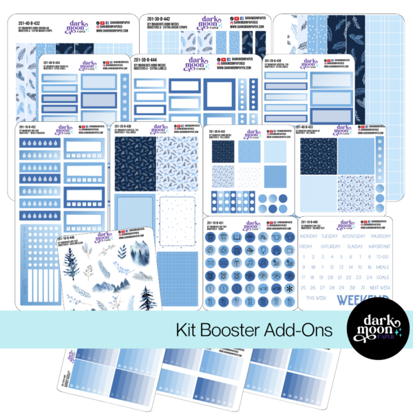 Icy Branches Sticker Kit Boosters