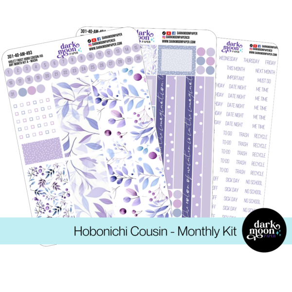 hobonichi cousin monthly kit