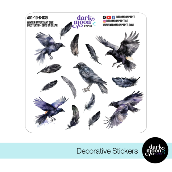 Winter Ravens Sticker Kit Boosters - Image 4