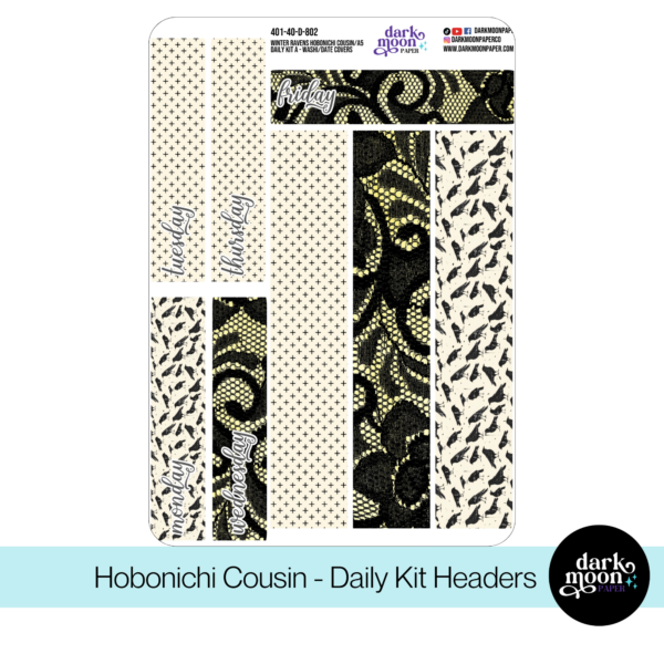 Hobonichi Cousin Daily Pages Kit | 401-40-D-802/803 - Image 3