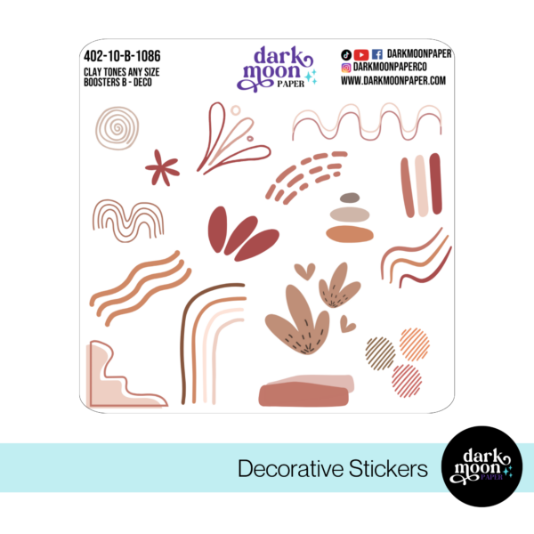 Clay Tones Sticker Kit Boosters - Image 5