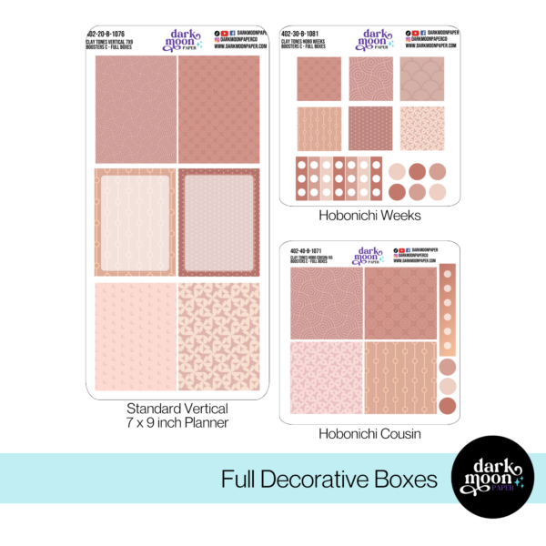 Clay Tones Sticker Kit Boosters - Image 4