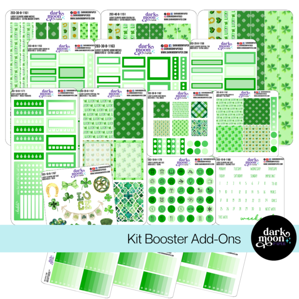 Lucky Clovers Sticker Kit Boosters